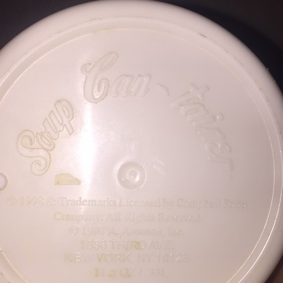 Vintage (1998) Campbell’s soup “Can-tainer “ - Picture 6 of 8